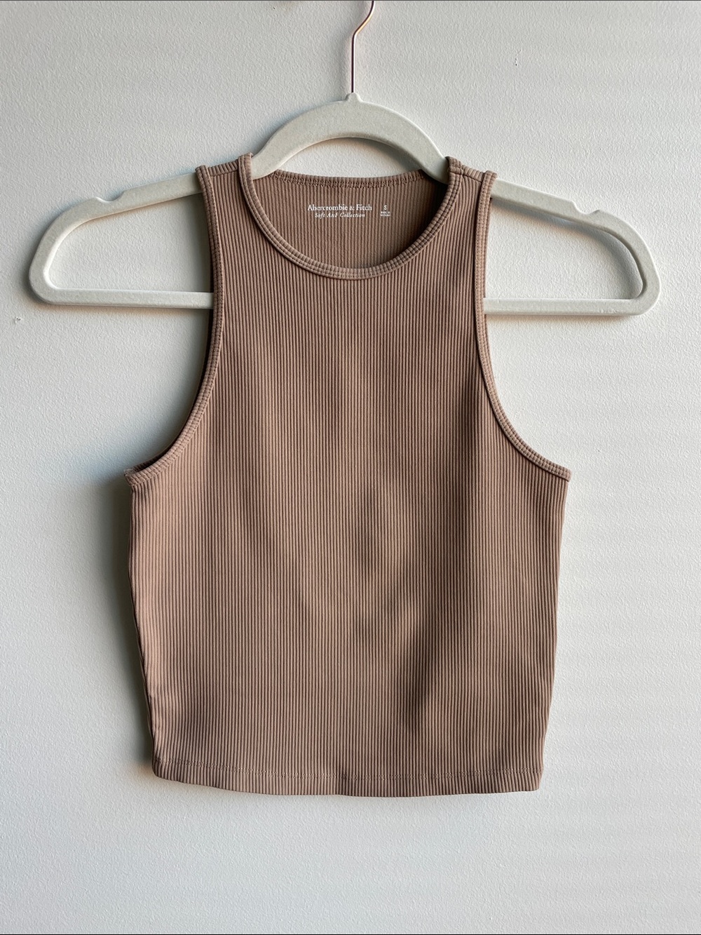Abercrombie Ribbed Tank Top - Tan